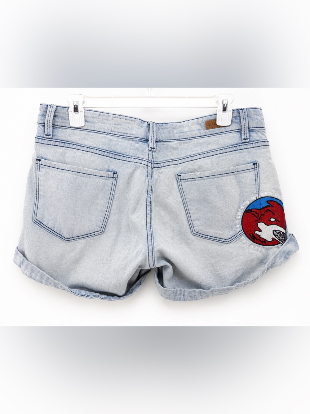Dickies Girl x Taylor Swift Era 1989 Rare Light-Wash Denim Shorts Size 5